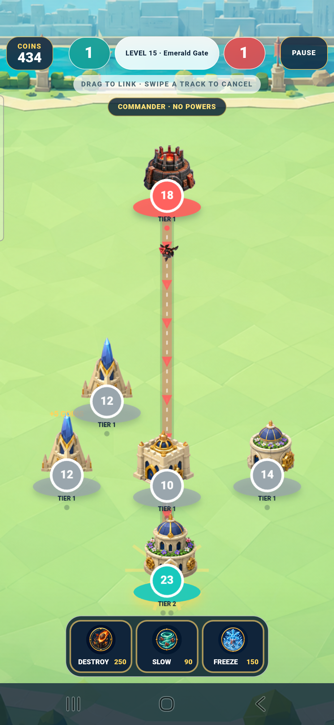 A Verdant Circuit battle